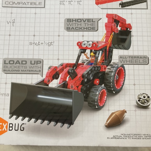 NWT Hex Bug Vex Robotics STEM building construction kit- Backhoe Loader - Picture 4 of 5